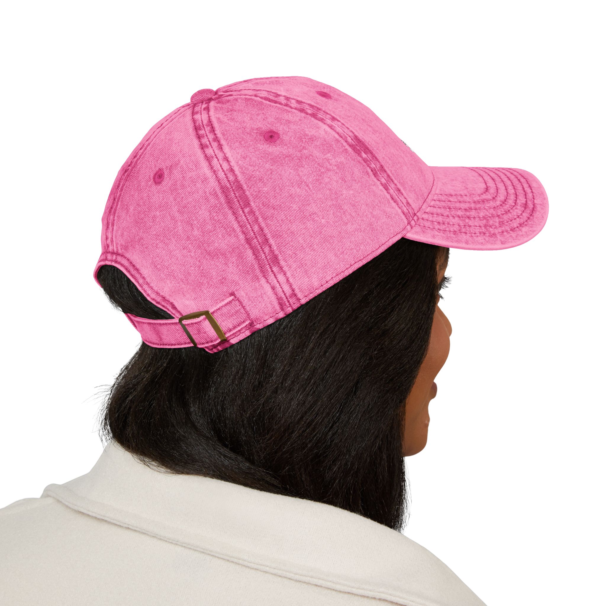 Vintage Embroidered Baseball Cap — Pluto & Earl Pet Rescue Logo - Image 20