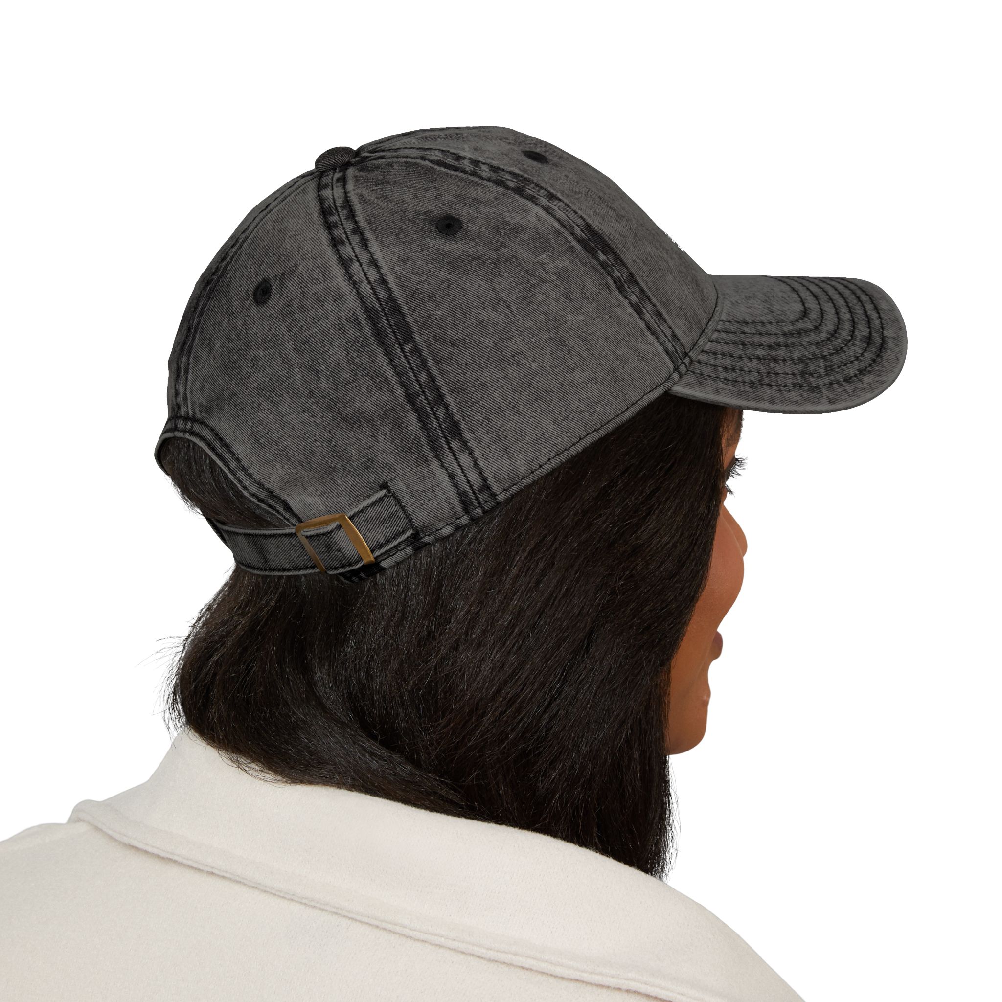 Vintage Embroidered Baseball Cap — Pluto & Earl Pet Rescue Logo - Image 12