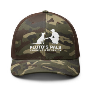 Camouflage trucker hat