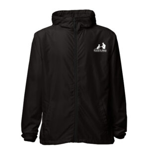 Unisex lightweight zip up windbreaker